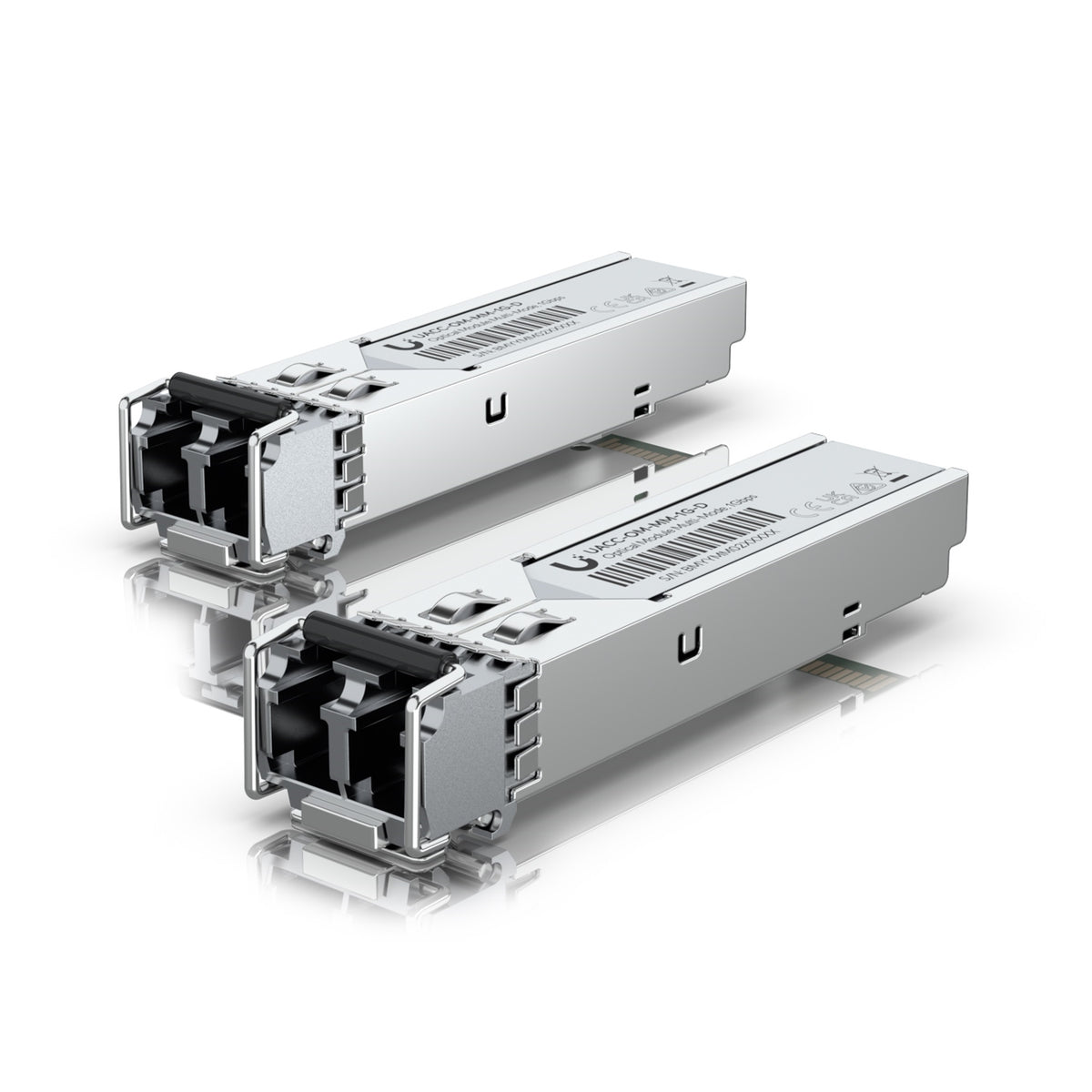 Ubiquiti UACC-OM-MM-1G-D-2 | 1G multi-mode SFP module | LC duplex 550m | 2-pack