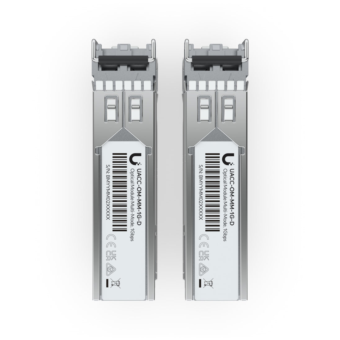 Ubiquiti UACC-OM-MM-1G-D-2 | 1G multi-mode SFP module | LC duplex 550m | 2-pack
