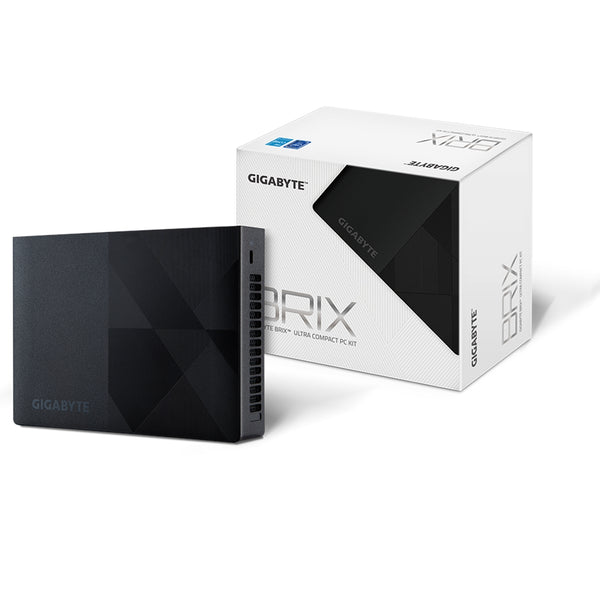 GIGABYTE BRIX GB-BN1P-N200 | Barebone mini PC kit | Intel N200 | 0.54 L