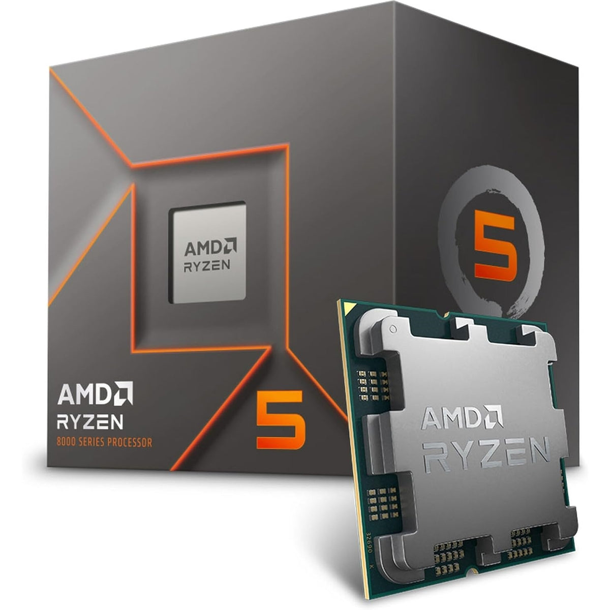 AMD Ryzen 5 8400F | Desktop processor | 6-core 12-thread | AM5