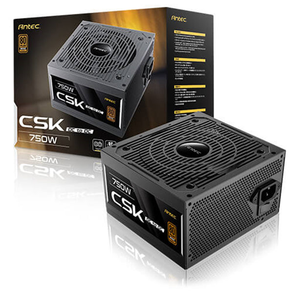 Antec CSK DC | 750W power supply | 80 PLUS Bronze | Fully wired