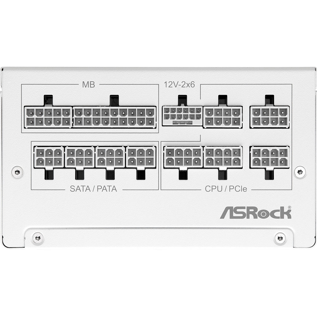 ASRock Steel Legend SL-1000GW | 1000W ATX power supply | 80 Plus Gold | White