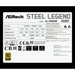 ASRock Steel Legend SL-1000GW | 1000W ATX power supply | 80 Plus Gold | White