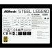 ASRock Steel Legend SL-1000GW | 1000W ATX power supply | 80 Plus Gold | White