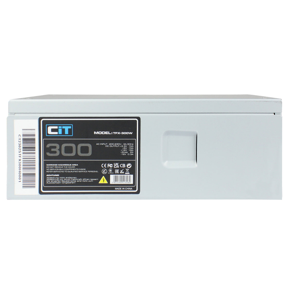 CiT TFX-300W | TFX power supply | 300W | Silver