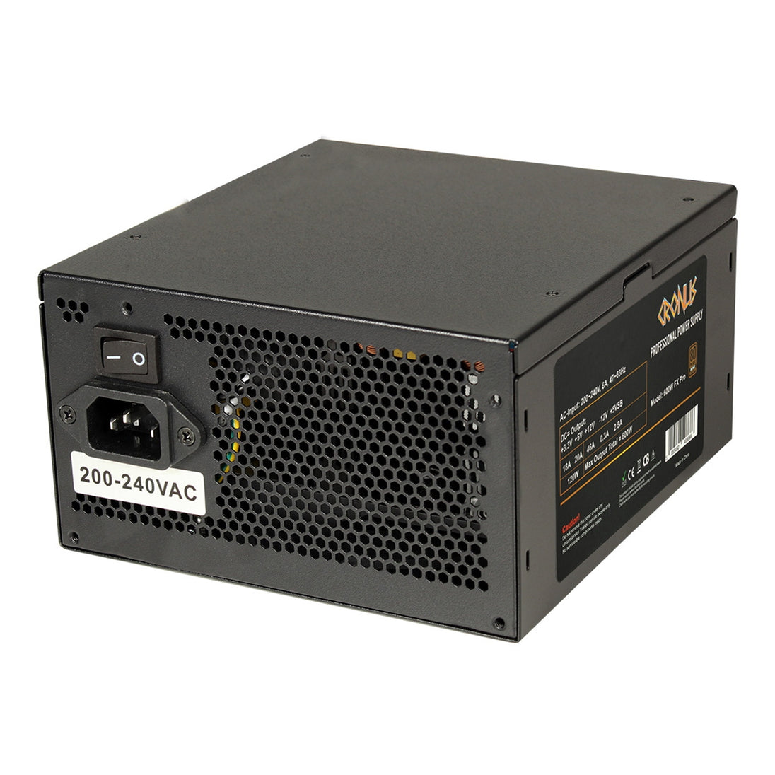 Cronus FX PRO 600W | ATX power supply | 80 PLUS Bronze