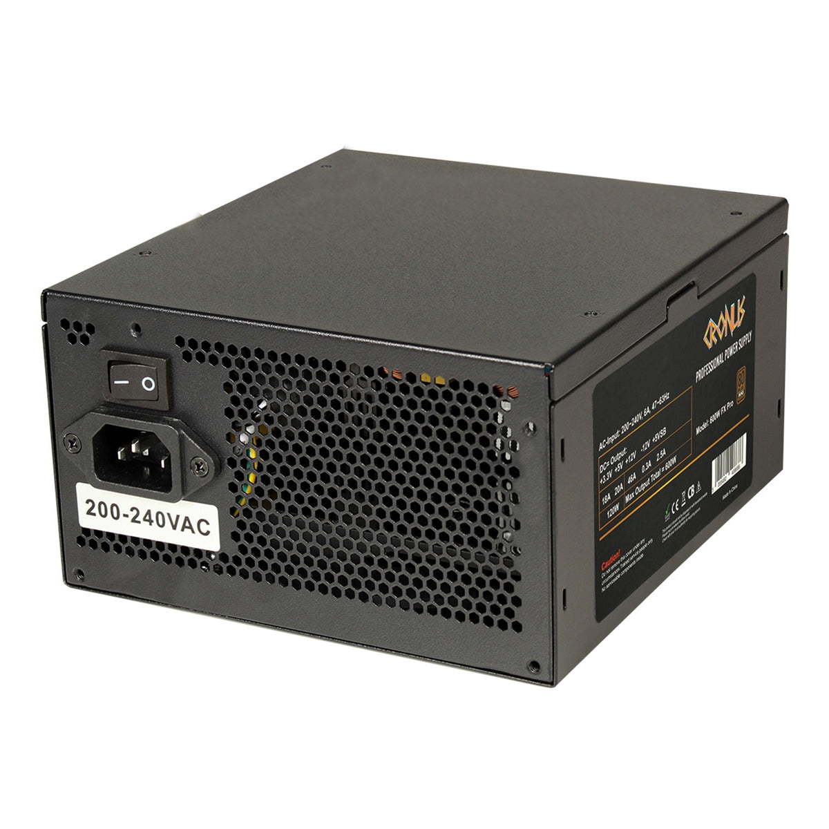 Cronus FX PRO 600W | ATX power supply | 80 PLUS Bronze