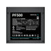 DeepCool PF500 | 500W ATX power supply | 80 PLUS White | Black