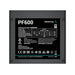 DeepCool PF600 | 600W ATX power supply | 80 PLUS White | Black