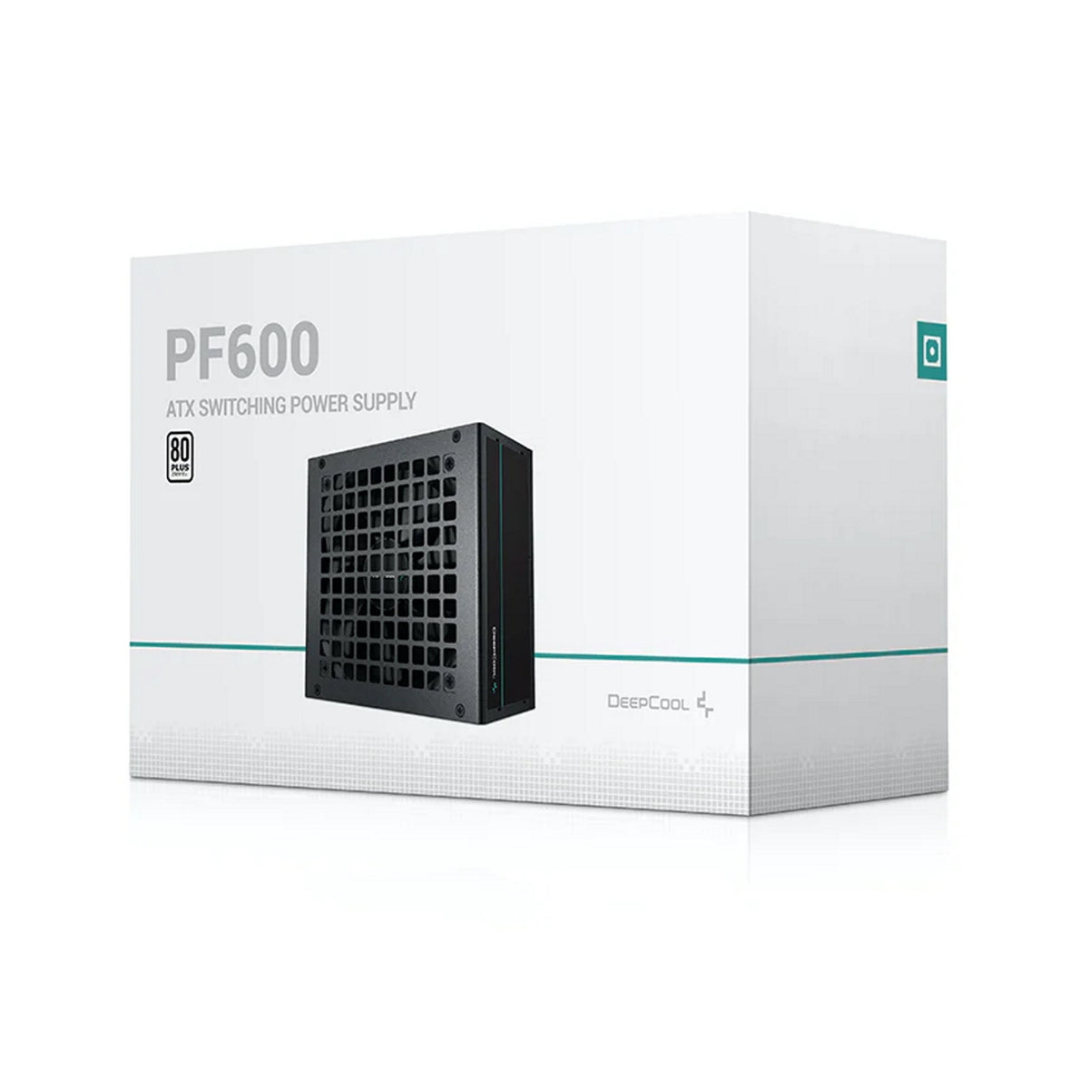 DeepCool PF600 | 600W ATX power supply | 80 PLUS White | Black