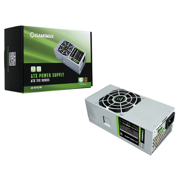 GameMax GT-300W | TFX power supply | 300W 80 Plus Bronze | Silver