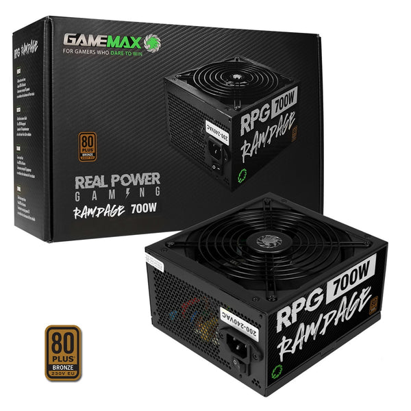 GameMax RPG Rampage | Power supply | 700W | 80 PLUS Bronze