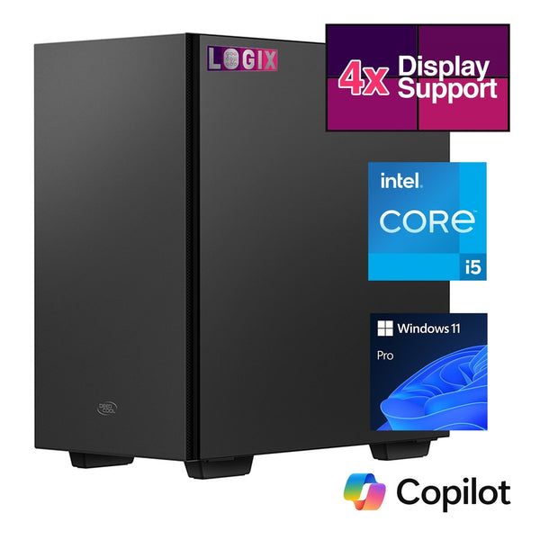 LOGIX CCT-V5M7 | CCTV tower PC | Intel Core i5 | 16GB RAM 500GB SSD