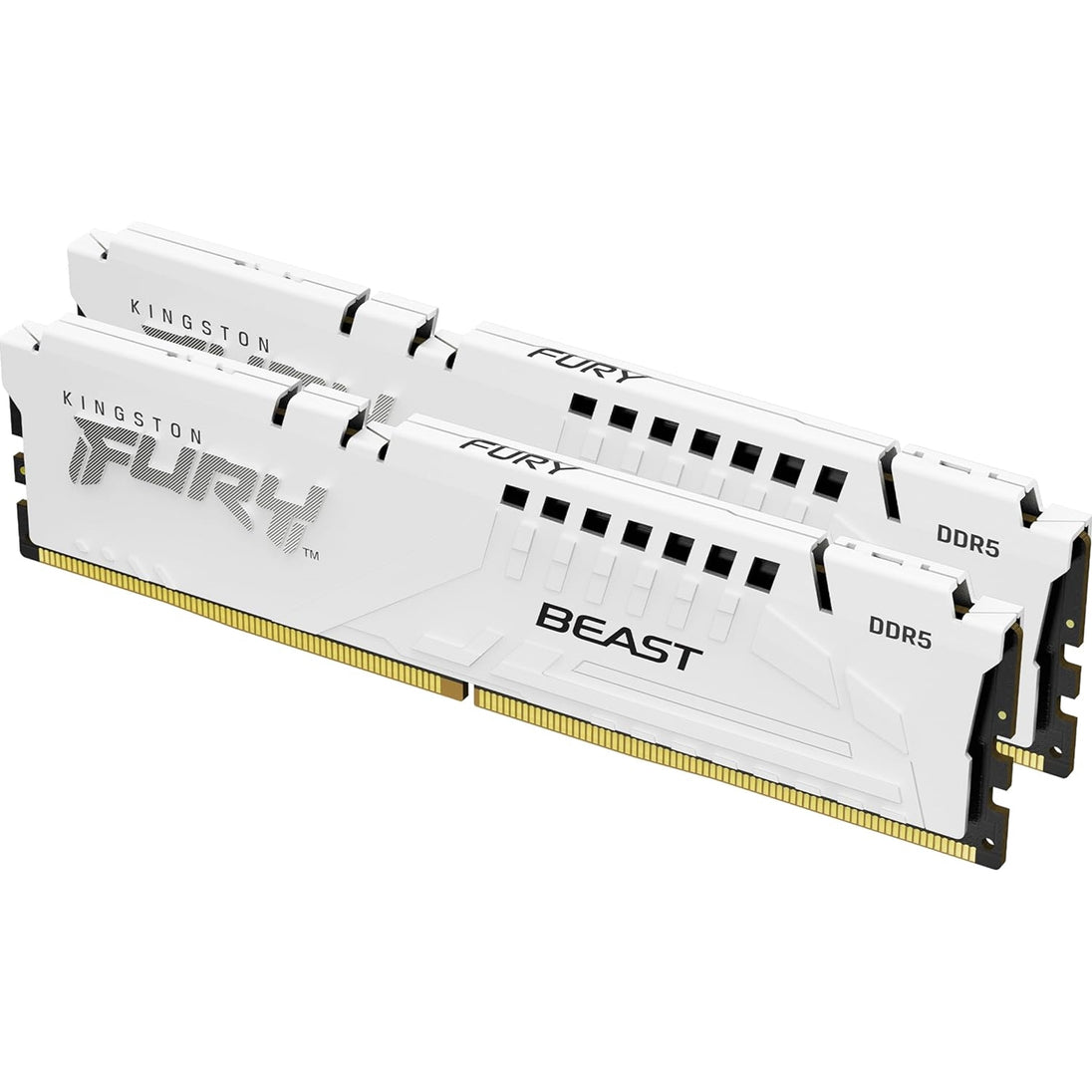 Kingston FURY Beast KF564C32BWEK2-64 | 64GB DDR5 RAM | 6400MT/s CL32 | White