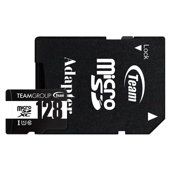 Team | microSDXC card | 128GB, UHS-I Class 10 | SD adapter