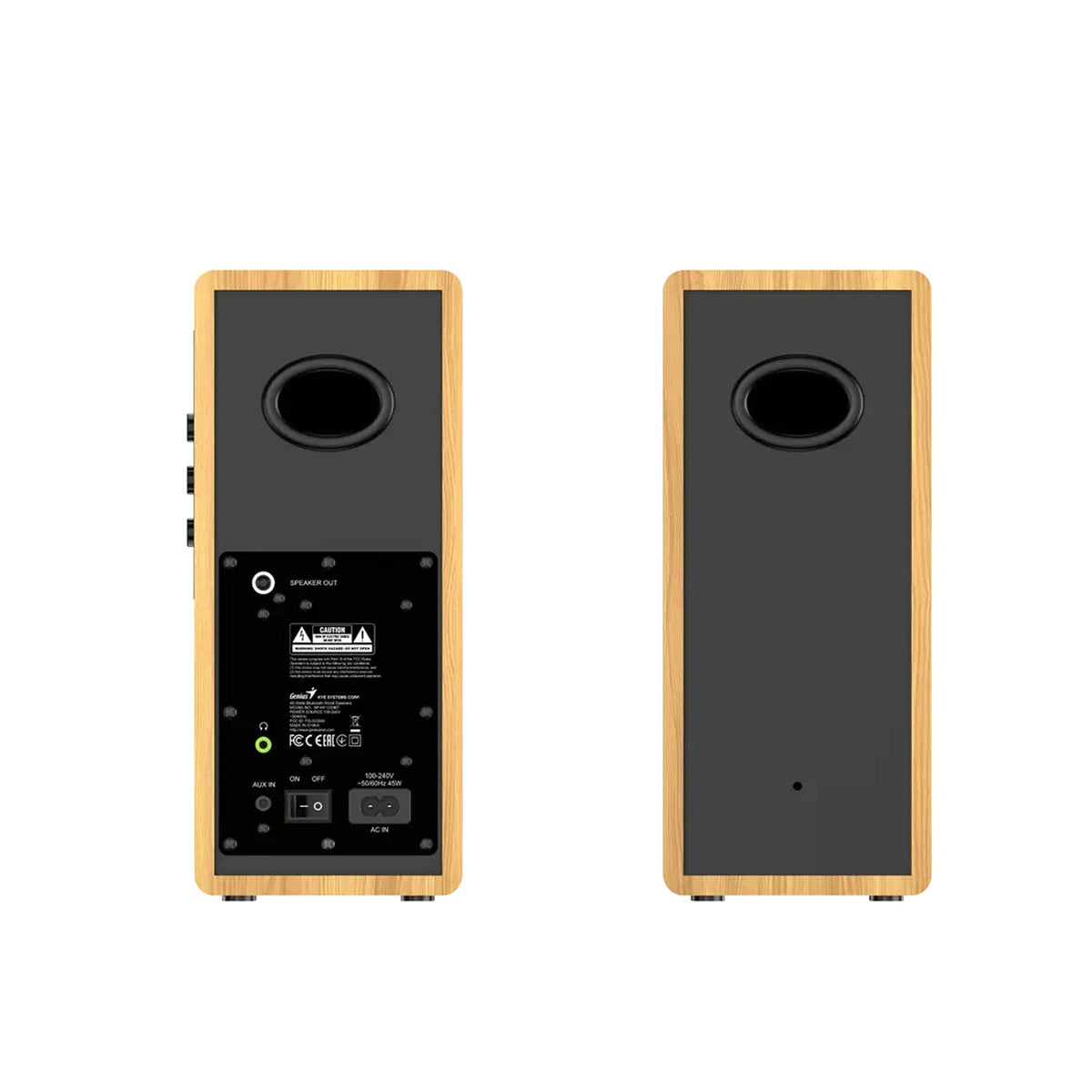 Genius SP-HF1220BT | Bluetooth speakers | 45W RMS | Pine wood