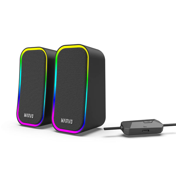 Marvo SG-285 Havoc 20 | Gaming speakers | 6W, USB powered | RGB, black