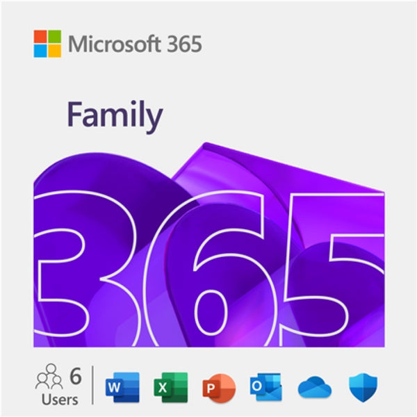 Microsoft 365 Family | Productivity software subscription | 1 year