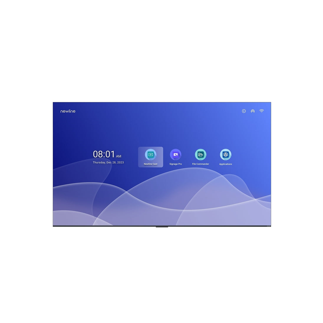 Newline STV-6524+ | 65in digital signage display | 4K UHD Android 14 | Non-touch