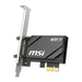MSI HERALD BE6500 | Wireless PCIe network interface card | WiFi 7