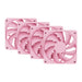 HYTE FA12 | 120mm PWM case fans | 4-pack | Strawberry Milk