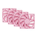 HYTE FA12 | 120mm PWM case fans | 4-pack | Strawberry Milk