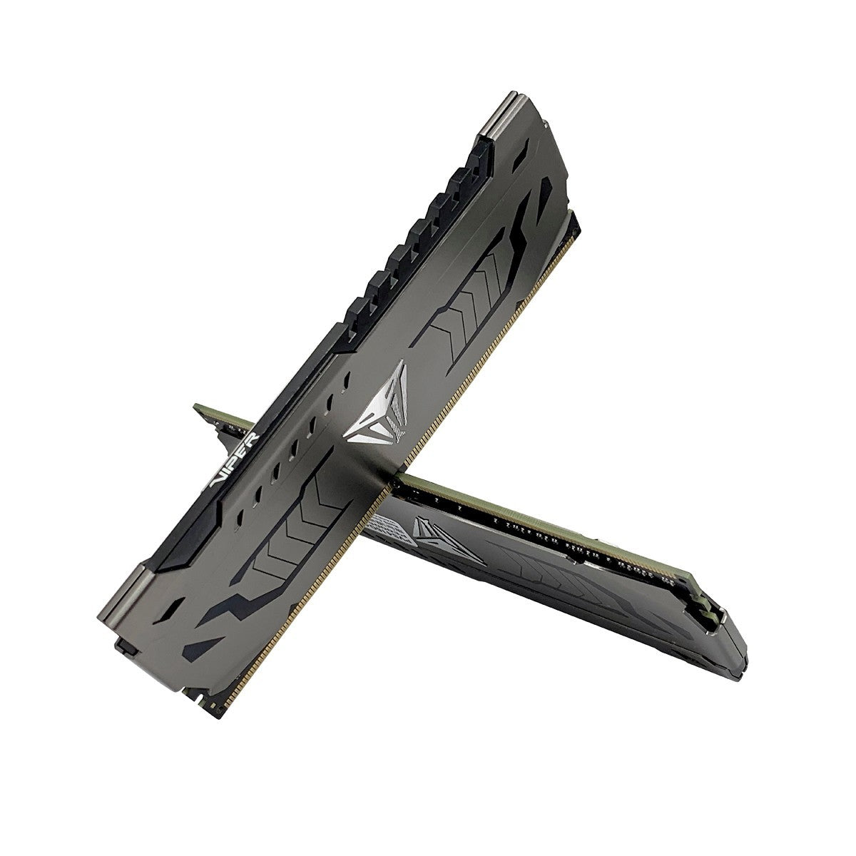Patriot Viper Steel | 16GB DDR4 RAM kit | 3200MHz CL16 | 2 x 8GB | Gunmetal grey