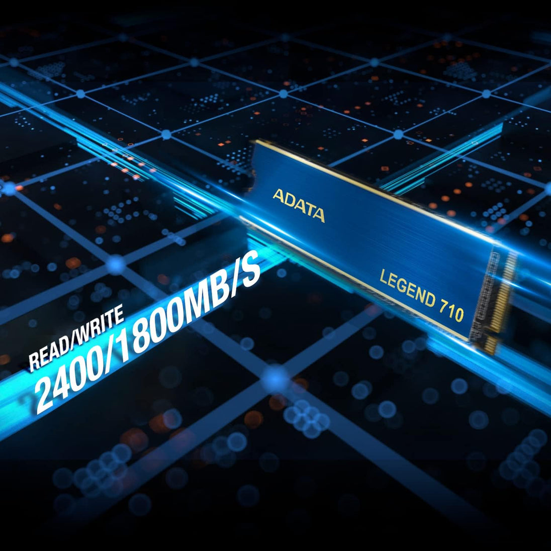 ADATA LEGEND 710 | 1TB NVMe SSD | PCIe Gen3 x4 | M.2 2280