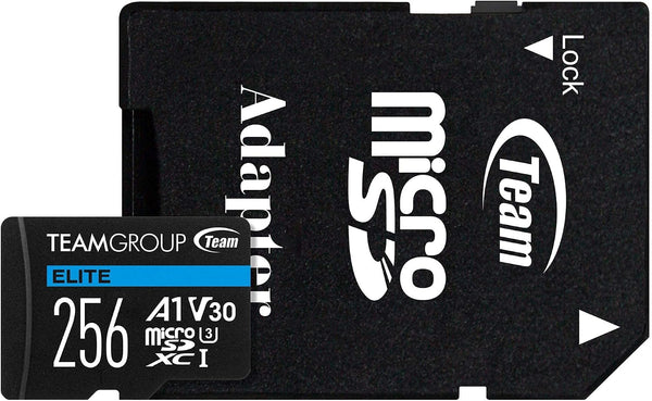 TEAMGROUP ELITE | microSDXC memory card | 256GB UHS-I U3 V30 A1