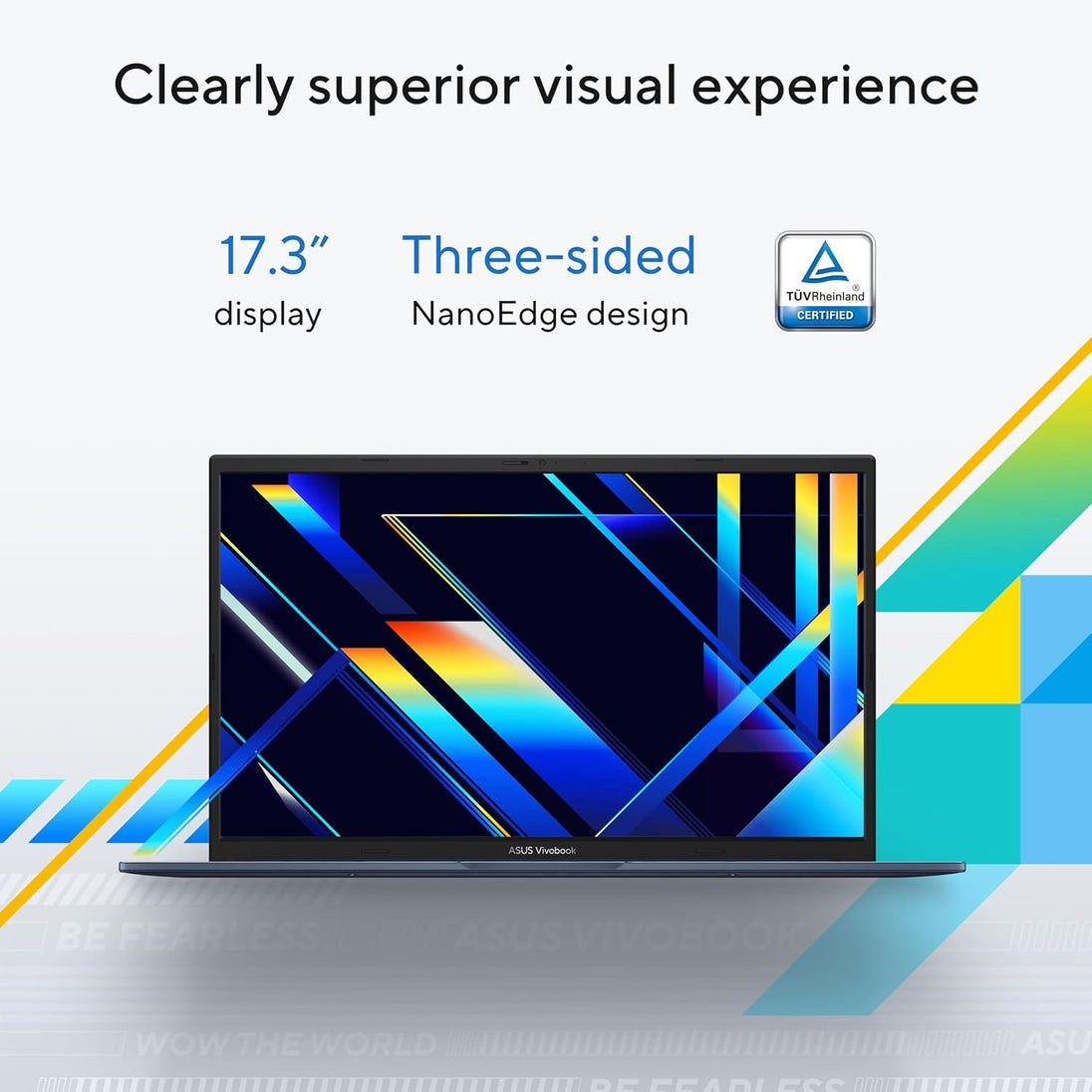 ASUS Vivobook 17 X1704VA-AU811W | Laptop | Core 5 120U | 17.3-inch FHD