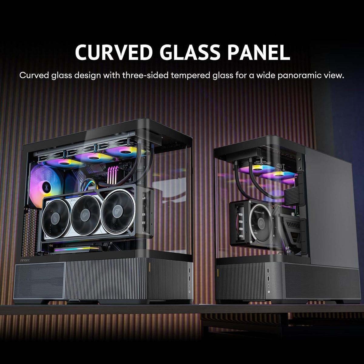 Antec C6 Curve ARGB | Mid tower PC case | Black
