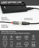 Lindy Anthra Line | USB 2.0 extension cable | 480Mbps | 0.5m black