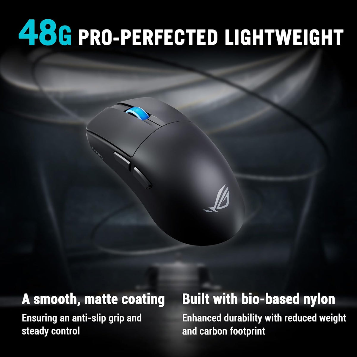 ASUS ROG Harpe II Ace | Wireless gaming mouse | 42,000 dpi | Black