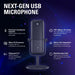 Elgato Wave:3 MK.2 | USB condenser microphone | 24-bit 48 kHz | Black