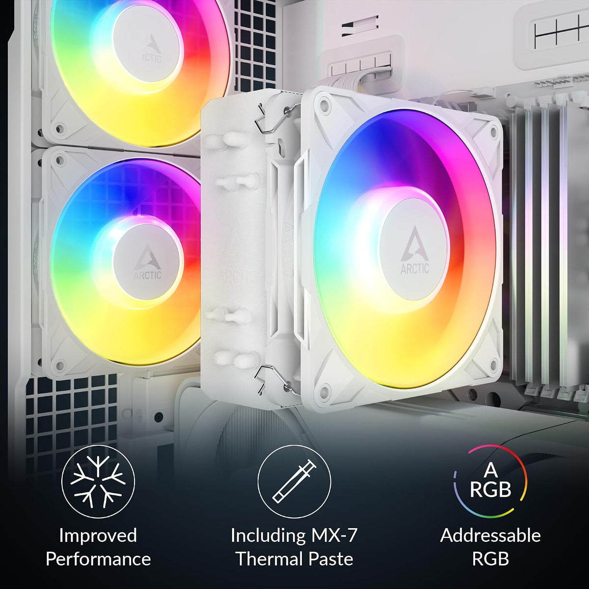 ARCTIC Freezer 36-S A-RGB | CPU air cooler | White
