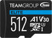 TEAMGROUP ELITE A1 | 512GB microSDXC card | UHS-I U3 V30 | SD adapter