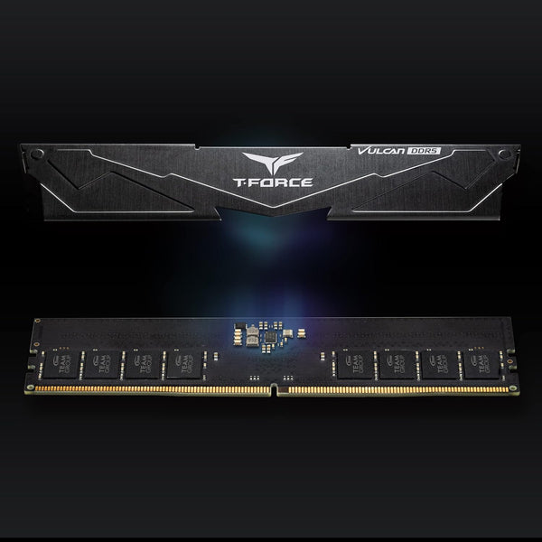 TEAM T-FORCE VULCAN | DDR5 RAM kit | 32GB 6400MT/s CL40 | Black