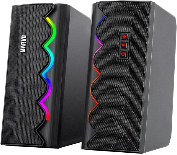 MARVO SG-269 | Gaming speakers | 2 x 3 W Bluetooth 5.0 | Black