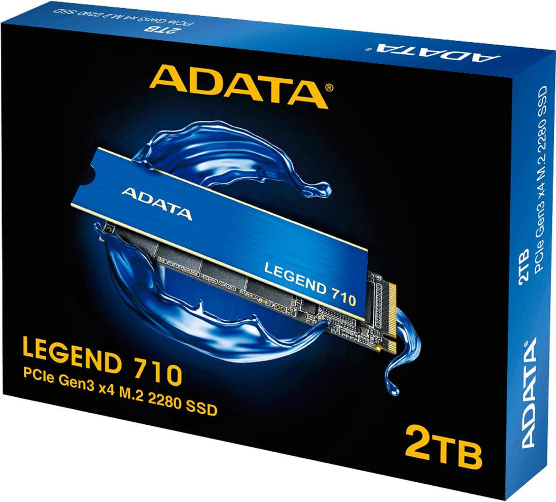 ADATA LEGEND 710 | 2TB NVMe SSD | PCIe Gen3 x4 M.2 2280 | 2TB