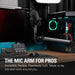 Elgato Wave Mic Arm Pro | Microphone boom arm | 3 kg capacity | Black