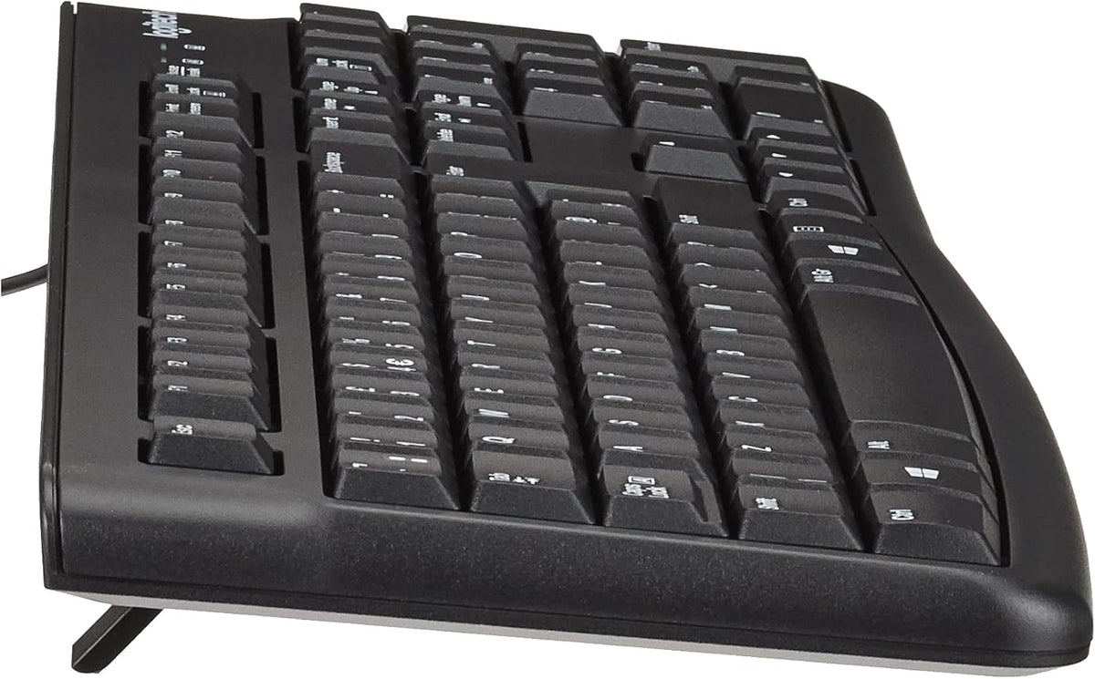 Logitech K120 | Wired keyboard | Full-size USB | UK QWERTY | Black