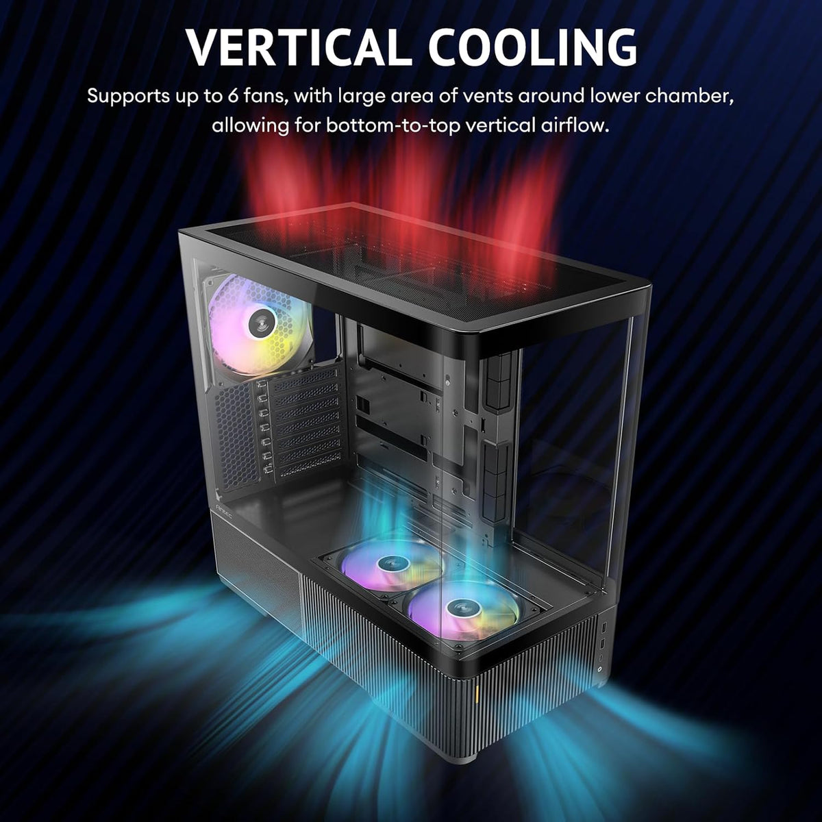 Antec C6 Curve ARGB | Mid tower PC case | Black