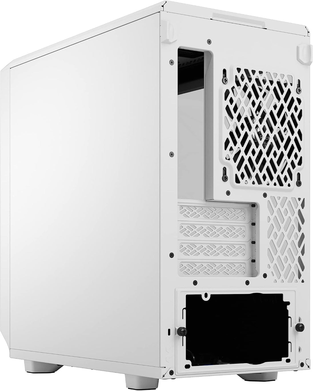 Fractal Design Meshify 2 Mini | Micro ATX PC case | Tempered glass | White