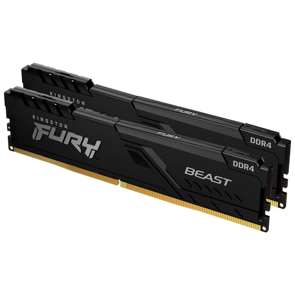 Kingston FURY Beast | DDR4 desktop RAM | 16GB 3200MT/s CL16 | 2 x 8GB black