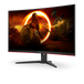 AOC C32G2ZE/BK | Curved gaming monitor | 31.5 inch Full HD 240Hz | Black and red
