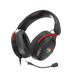 Marvo Tactic X Pro HG9076W | Gaming headset | Tri-mode wireless | Black and red