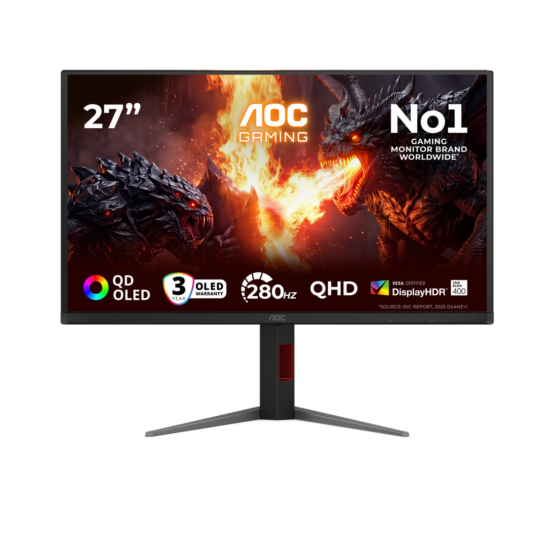 AOC Gaming Q27G4ZD | QHD 280Hz 0.03ms | 26.5 inch