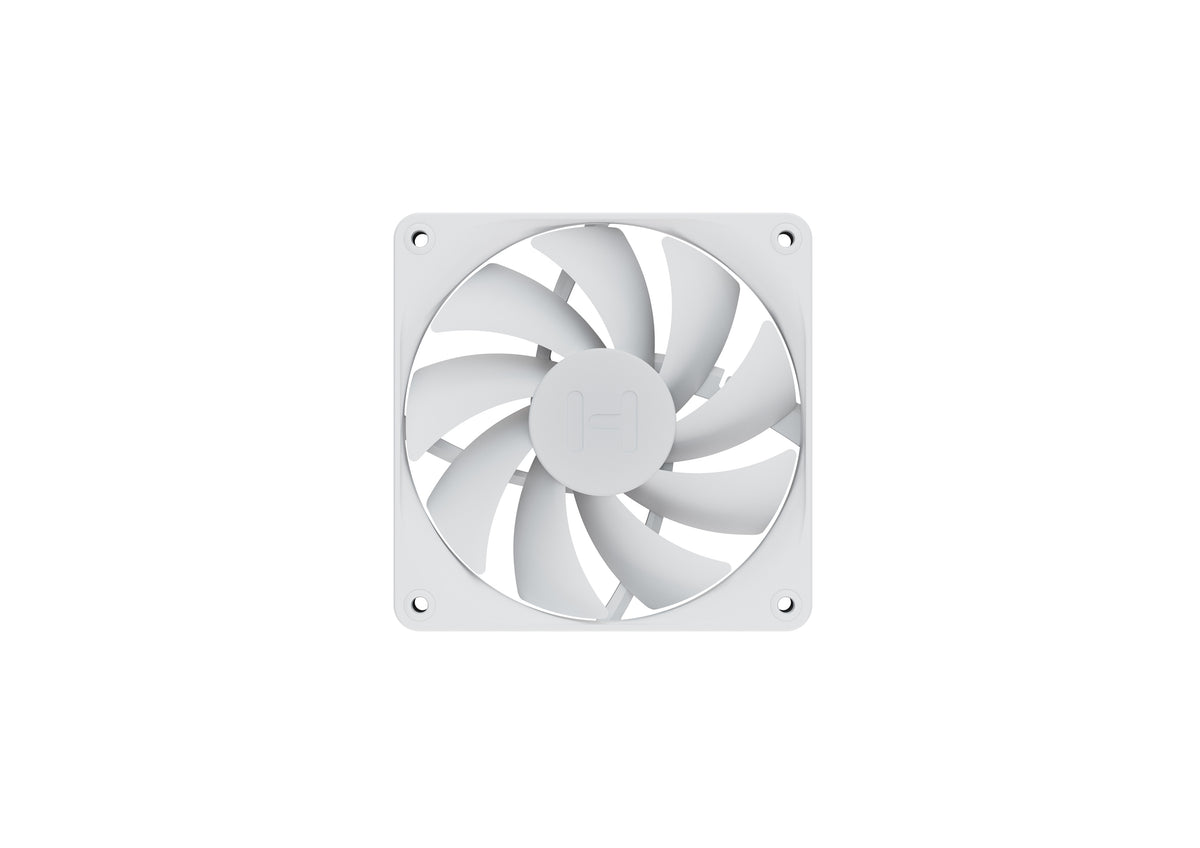 HYTE FA12 | 120mm PWM case fans | 4-pack | Snow White