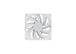 HYTE FA12 | 120mm PWM case fans | 4-pack | Snow White
