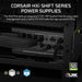 CORSAIR HX1000i SHIFT | 1000W PC power supply | ATX 3.1 Platinum | UK